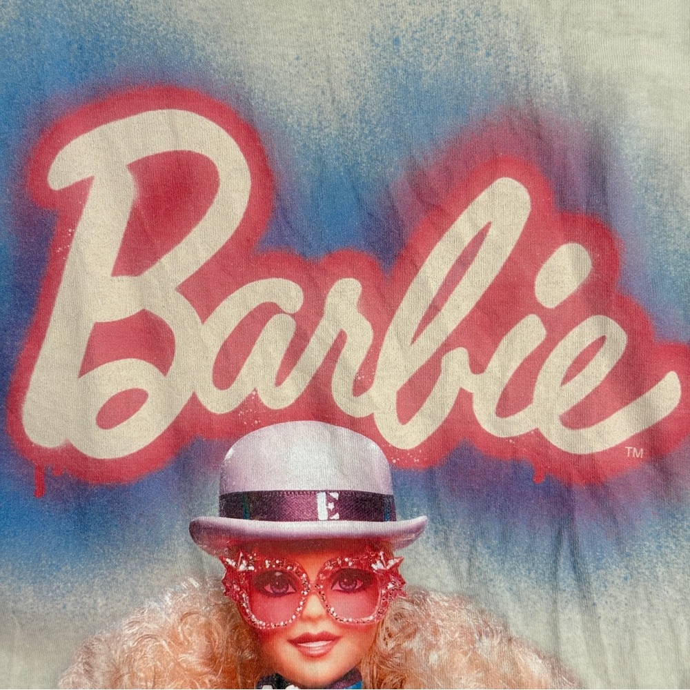 Barbie x Elton John Vintage Graphic Tee – Size L - Picture 6 of 7